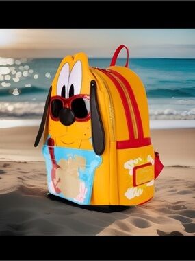 Pluto Exclusive Summer Beach Loungedly Cosplay Mini Loungefly Backpack
